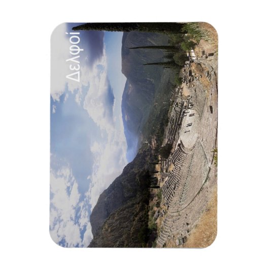 Griekenland - Delphi - Magneet (Verticaal)