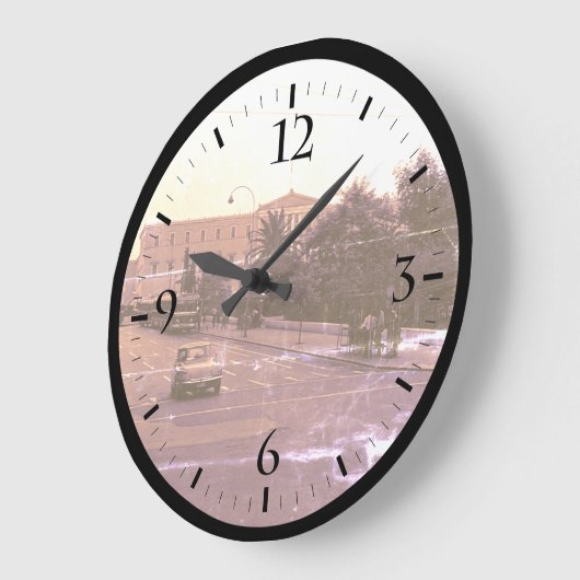 Griekenland Delphi Oude paleis horloge Grote Klok (Hoek)