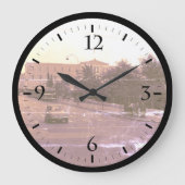 Griekenland Delphi Oude paleis horloge Grote Klok (Voorkant)