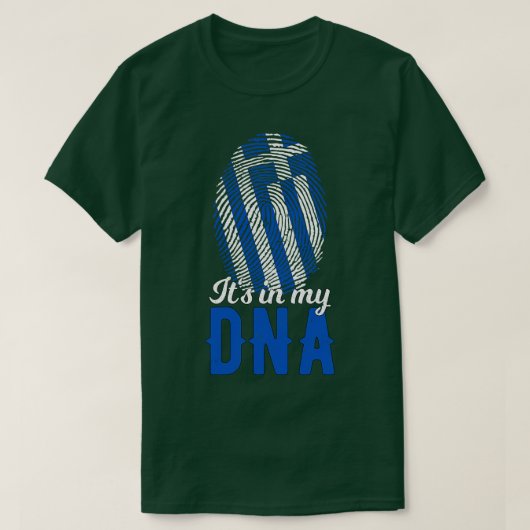 Griekenland DNA T-shirt (Design voorkant)