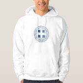 griekenland embleem hoodie (Voorkant)