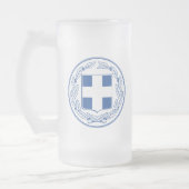 griekenland embleem matglas bierpul (Links)