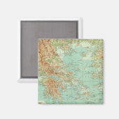 Griekenland en de Egeïsche Zee Magneet (Voorkant / Achterkant)