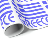 Griekenland en de Griekse vlag Cadeaupapier (Rol Hoek)