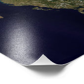 Griekenland en de omringende landen foto afdruk (Hoek)