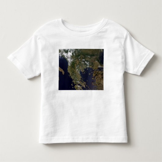 Griekenland en de omringende landen kinder shirts (Voorkant)