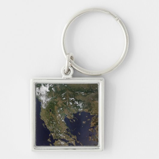Griekenland en de omringende landen sleutelhanger (Voorkant)