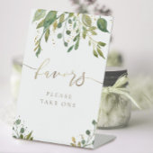 griekenland en faux glitter bevoordelen voetsporen reclamebord met voetstuk