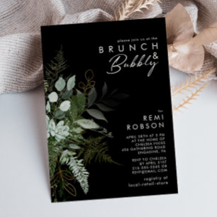 Griekenland en Gold Leaf   Black Brunch en Bubble Kaart