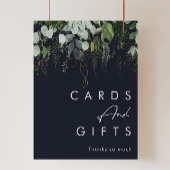 Griekenland en Gold Leaf | Donkere Kaarten en gesc Poster