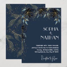 Griekenland en Gold Leaf | Donkere marineverbindin Kaart