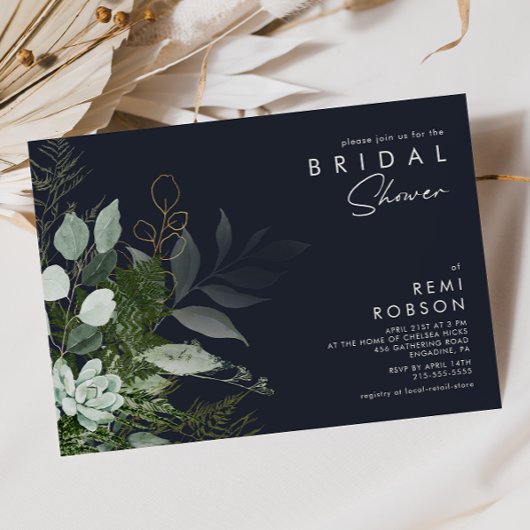 Griekenland en Gold Leaf | Donkere Vrijgezellenfee Kaart