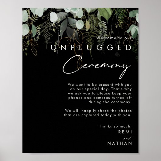 Griekenland en Gold Leaf | Zwarte, niet-aangeslote Poster (Voorkant)