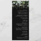 Griekenland en Gold Leaf | Zwarte-weddenschapsprog Programmakaart (Achterkant)