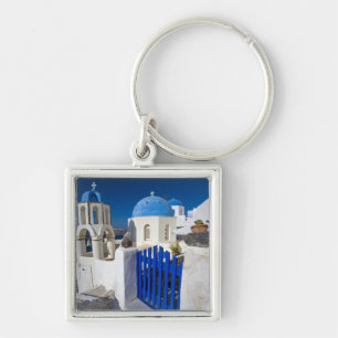Griekenland en Grieks eiland Santorini stad Oia 3 Sleutelhanger