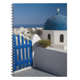 Griekenland en Grieks eiland Santorini vanuit de Notitieboek