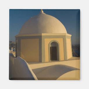 Griekenland en Grieks eiland van Santorini stad va Magneet