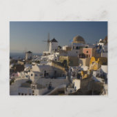 Griekenland en het Griekse eiland Santorini, stad Briefkaart (Voorkant)
