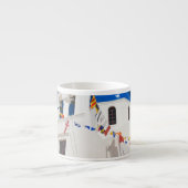 Griekenland en het Griekse eiland Santorini, stad  Espresso Kop (Voorkant)