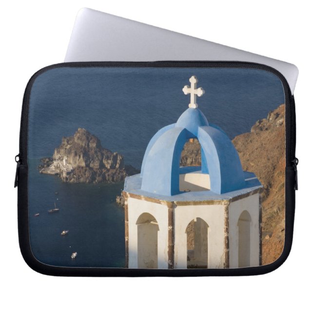 Griekenland en het Griekse eiland Santorini, stad  Laptop Sleeve (Voorkant)