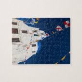 Griekenland en het Griekse eiland Santorini, stad Legpuzzel (Horizontaal)