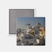 Griekenland en het Griekse eiland Santorini, stad Magneet (Voorkant / Achterkant)