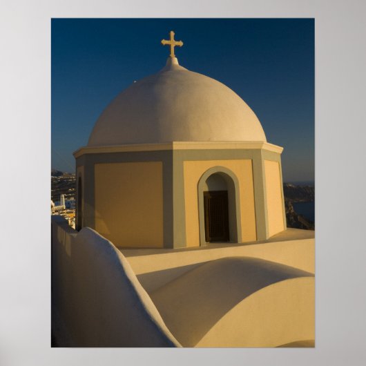Griekenland en het Griekse eiland Santorini, stad  Poster (Voorkant)