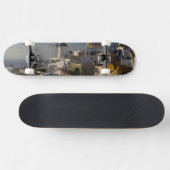 Griekenland en het Griekse eiland Santorini, stad  Skateboard (Horizontaal)