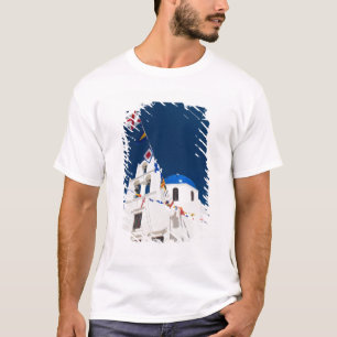 Griekenland en het Griekse eiland Santorini, stad  T-shirt