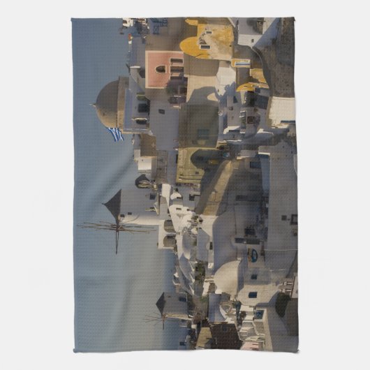 Griekenland en het Griekse eiland Santorini, stad Theedoek (Verticaal)