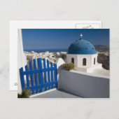 Griekenland en het Griekse eiland Santorini van de Briefkaart (Voorkant / Achterkant)