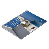 Griekenland en het Griekse eiland Santorini van de Notitieboek (Linkerzijde)