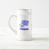 Griekenland en het Voetbal van de Griekse vlag Bierpul (Links)