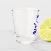 Griekenland en het Voetbal van de Griekse vlag Shot Glas (Links)