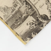 Griekenland en Macedonië Fleece Deken (Hoek)