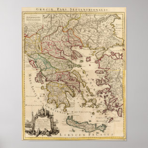 Griekenland en Macedonië Poster