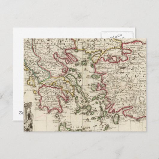 Griekenland en Turkije Briefkaart (Voorkant / Achterkant)