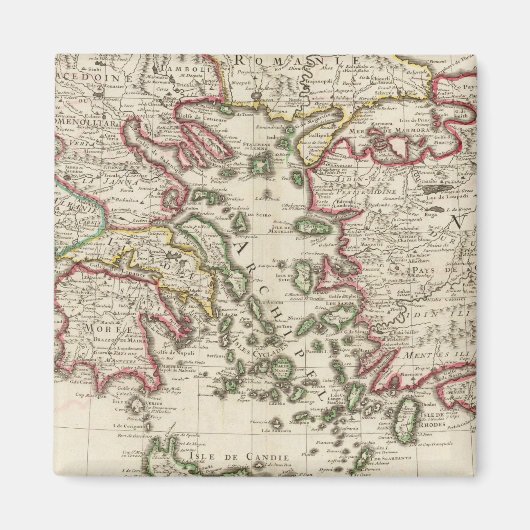 Griekenland en Turkije Magneet (Voorkant)