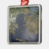 Griekenland en Turkije Metalen Ornament (Links)