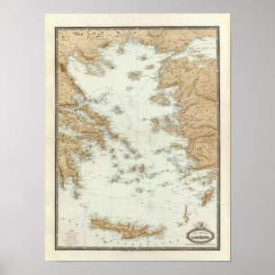 Griekenland en Turkije Poster