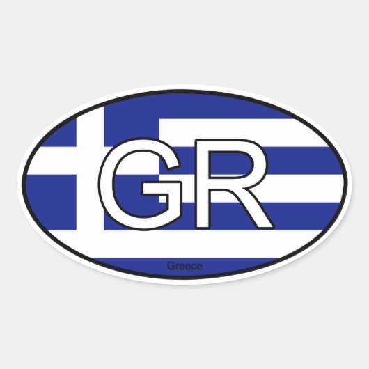 Griekenland Euro Sticker (Voorkant)