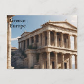 Griekenland Europa Vintage Travel Toerisme Toevoeg Briefkaart (Voorkant)