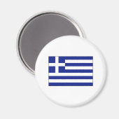 Griekenland FLAG International Magneet (Voorkant / Achterkant)