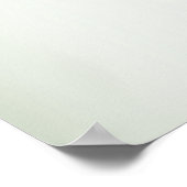 Griekenland Floral Eucalyptus Leaves Elegant Poster (Hoek)