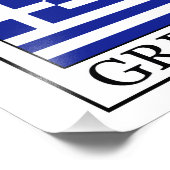 Griekenland Foto Afdruk (Hoek)