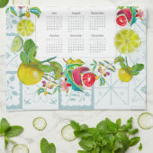 Griekenland Geïnspireerd 2026 Kalender Theedoek (Gevouwen)