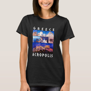 Griekenland Gift Flag Griekenland Griekse Hellas A T-shirt