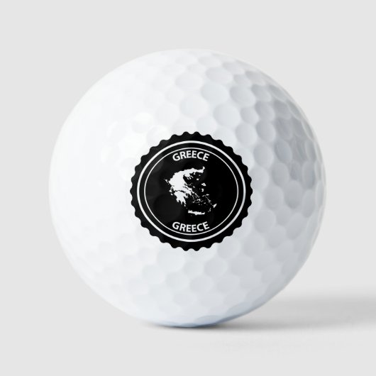 Griekenland Golfballen (Voorkant)