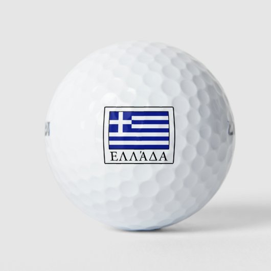 Griekenland Golfballen (Voorkant)
