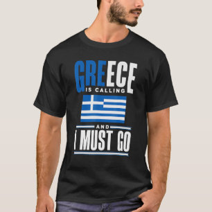 Griekenland Griekenland Griekenland vlaggen Grieke T-shirt
